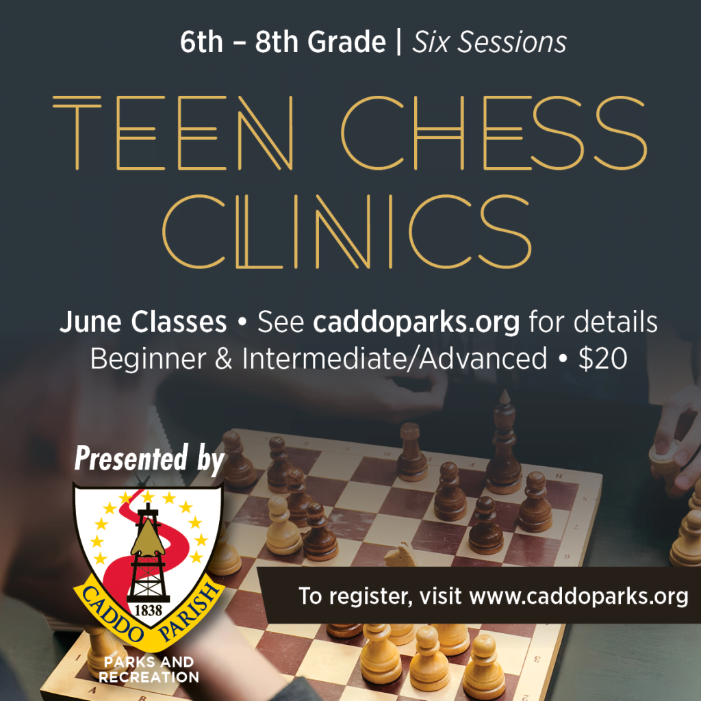 Caddo Parish to host community chess clinics in June