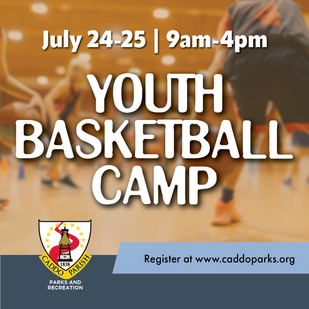 Caddo Parks and Recreation to host youth basketball camp July 24